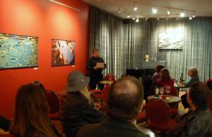 Poetry Reading at Pausa Art House Photo by Paula Sciuk (C) 2014